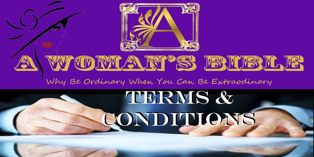 A Woman’s Bible – Terms & Conditions